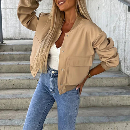 Clara - Elegante cazadora bomber