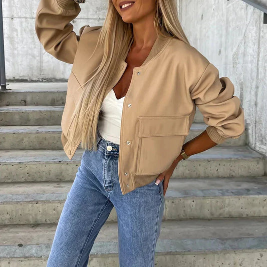 Clara - Elegante cazadora bomber