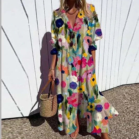 Vestido boho elegante