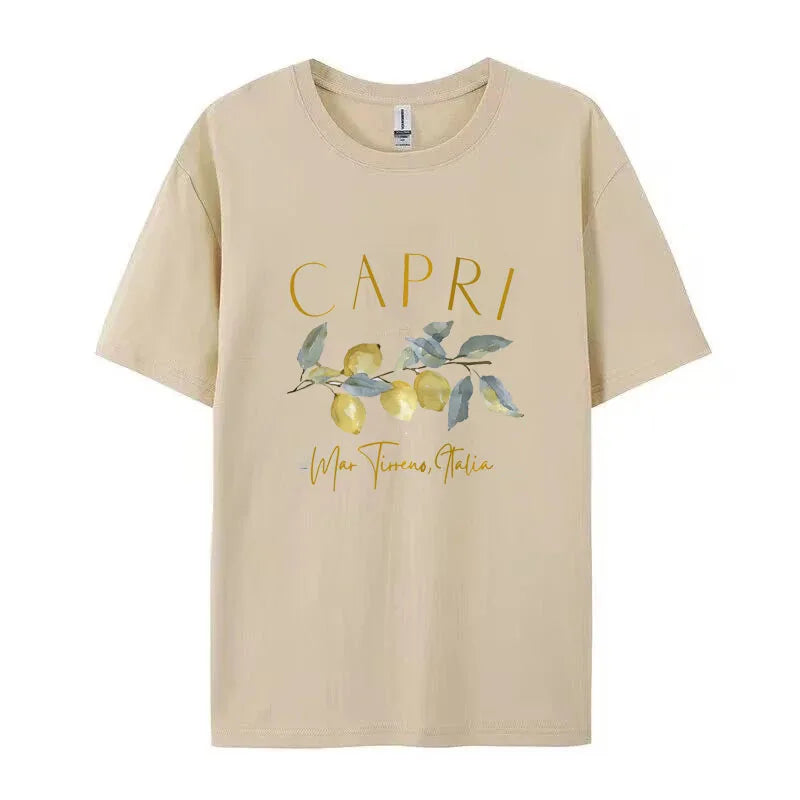 Camiseta Capri | Romántica | Algodón | Perfecta para ocasiones elegantes y casuales