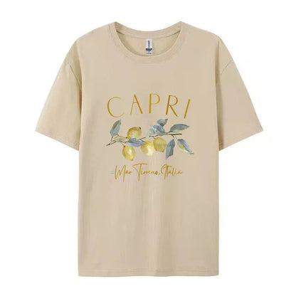 Camiseta Capri | Romántica | Algodón | Perfecta para ocasiones elegantes y casuales