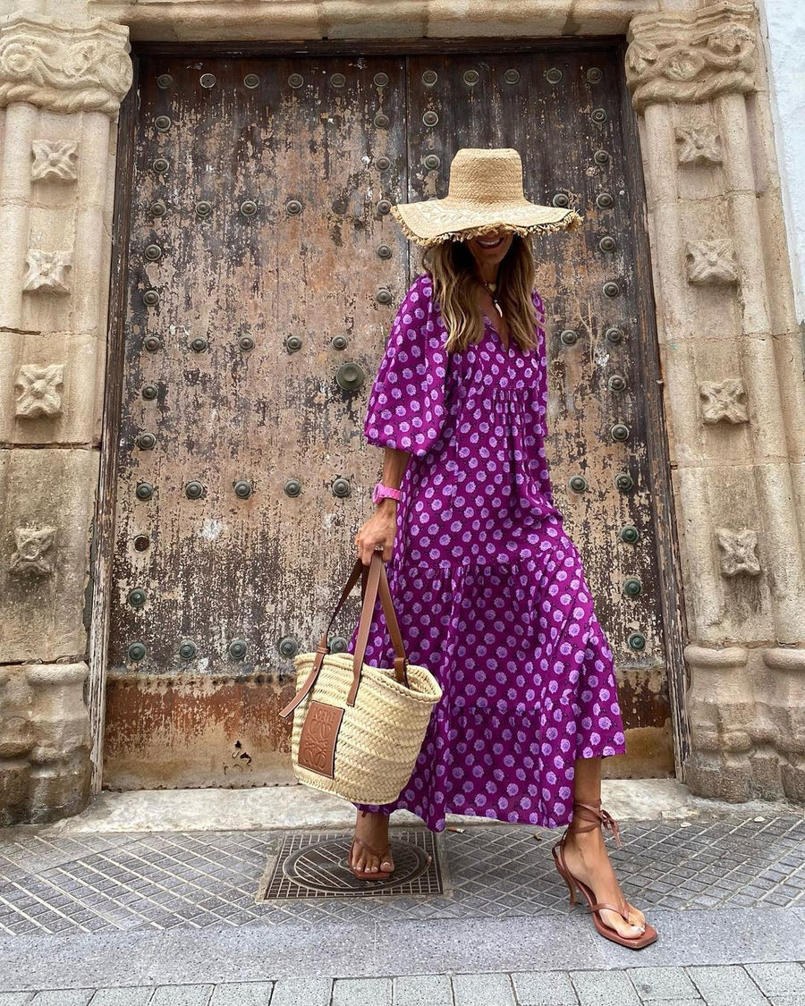 Bohème vestido largo