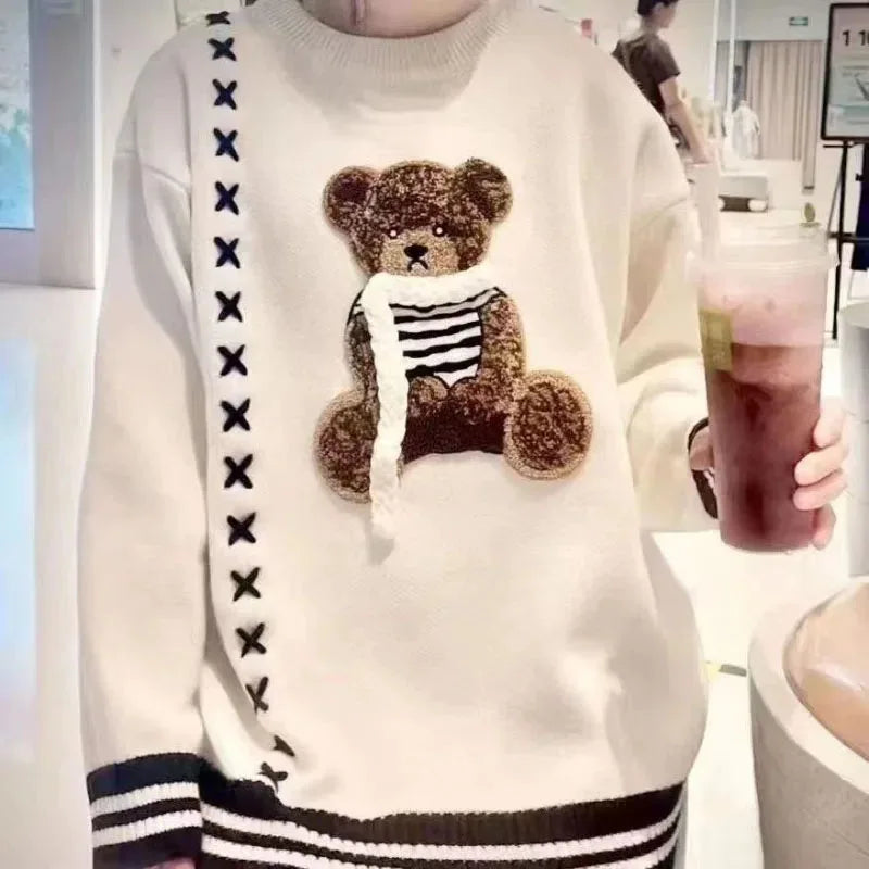 Solena - Sudadera Cosy Bear para mujer