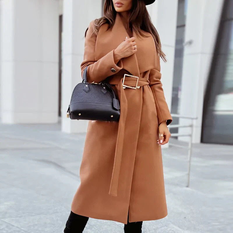 Elegante abrigo de lana para mujer | Vera