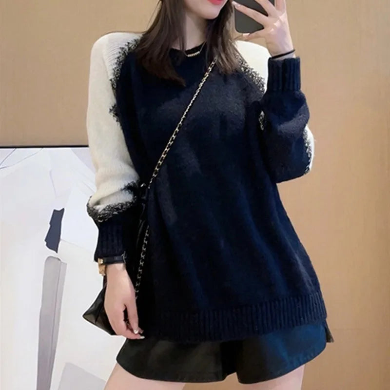 Lovely | Cálido jersey de punto con corte holgado para mujer