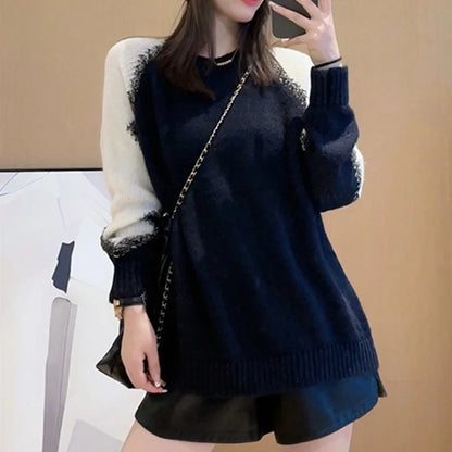 Lovely | Cálido jersey de punto con corte holgado para mujer