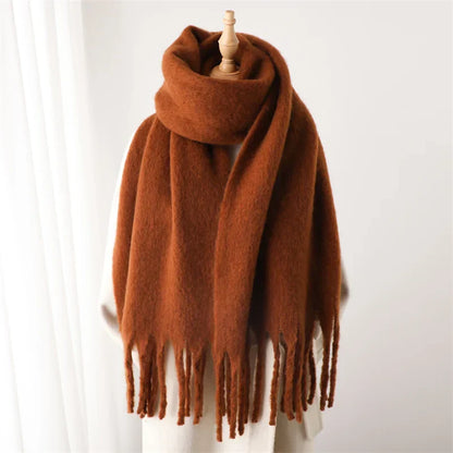 Velucci | Chic Bufanda de invierno de colores para las mujeres