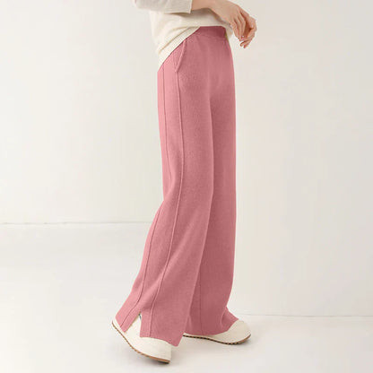Emma | Pantalones anchos | Comodidad y estilo | Mezcla de lana de lujo