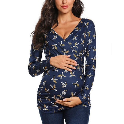 Camiseta de lactancia | Facilita la lactancia a través de aberturas en el pecho