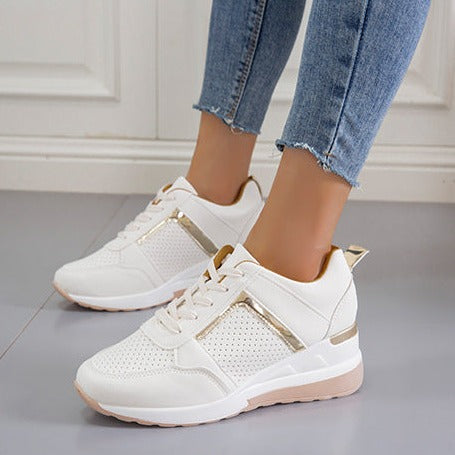 Entrenadores Plataforma Cordones Zapatos Casual