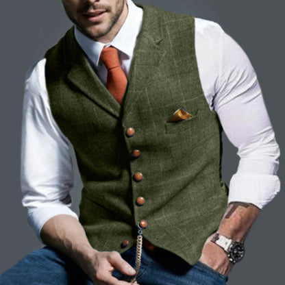 Cappi™ | Elegante chaleco abotonado para hombre