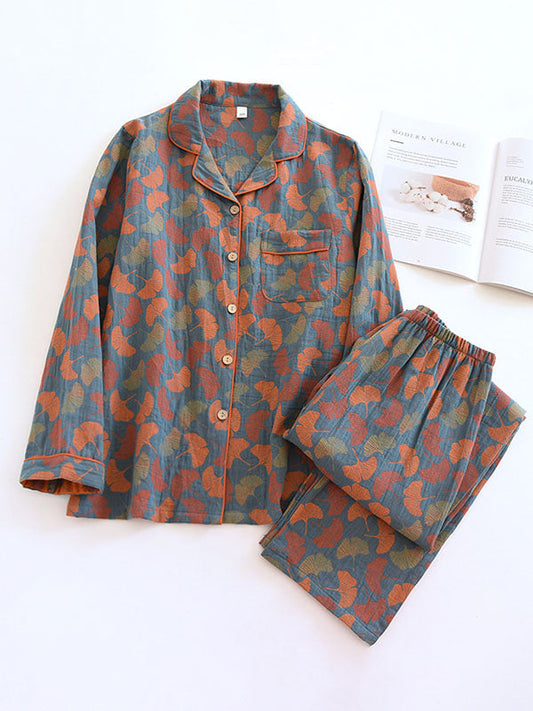 Elodie - Pijama de mujer de 2 piezas Vintage Flower