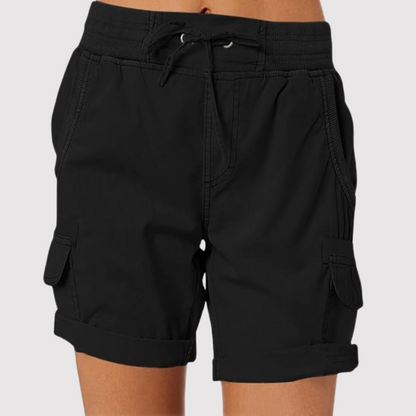 Hester - Pantalones cortos cargo para mujer