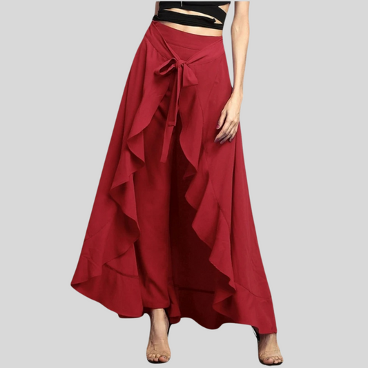 Pantalones palazzo para señora