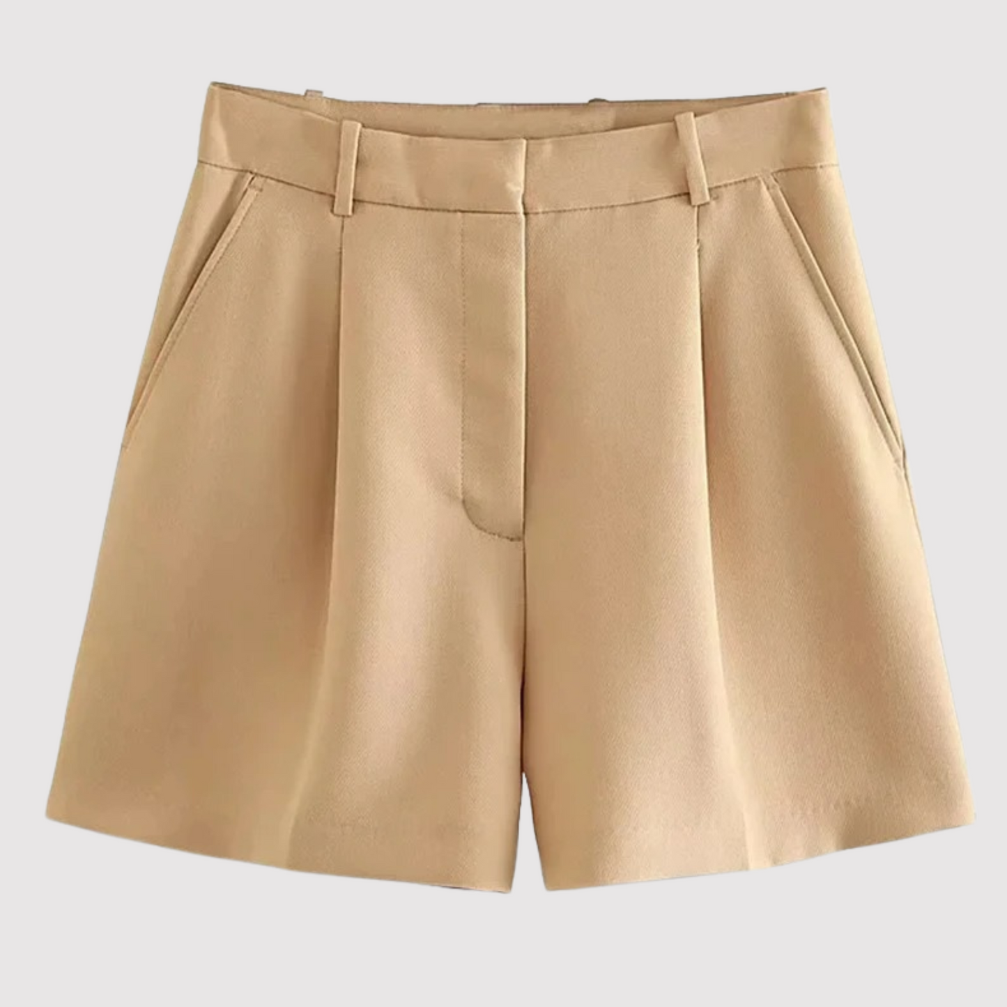 Pantalones cortos de moda con cintura alta