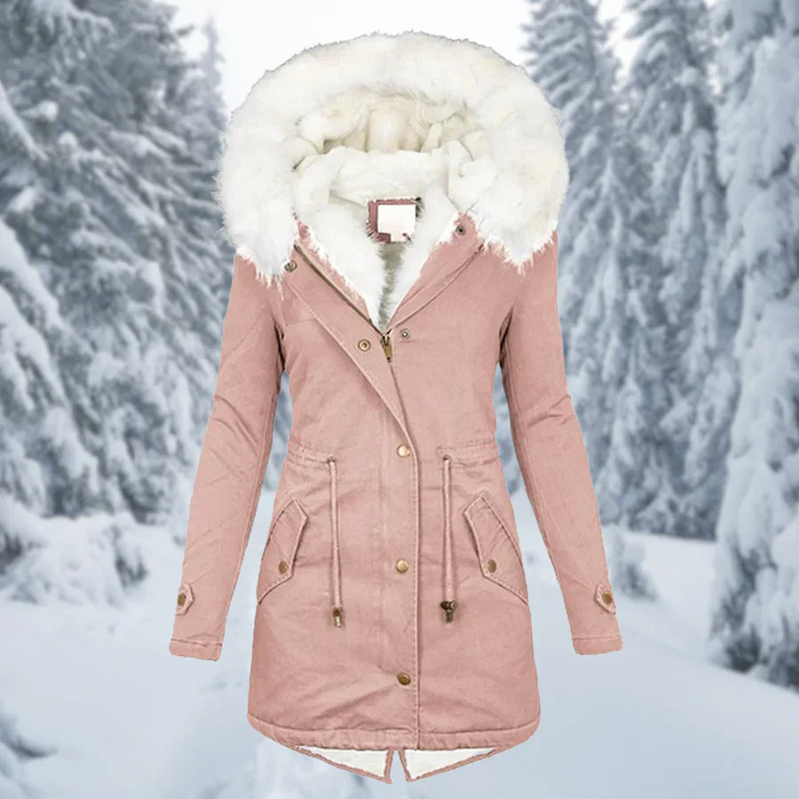 Chaqueta de invierno para mujer media|larga
