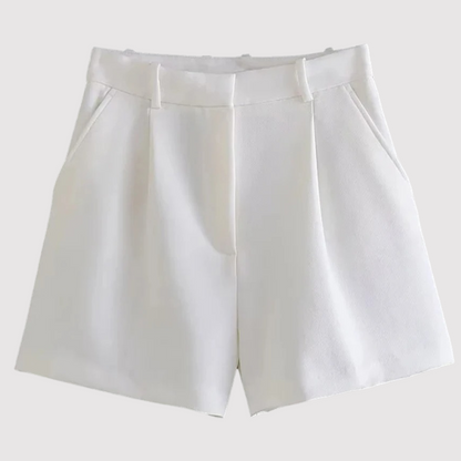 Pantalones cortos de moda con cintura alta