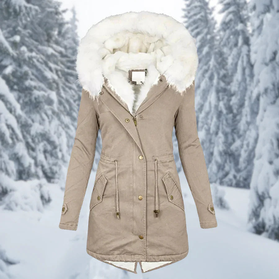 Chaqueta de invierno para mujer media|larga
