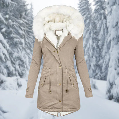 Chaqueta de invierno para mujer media|larga