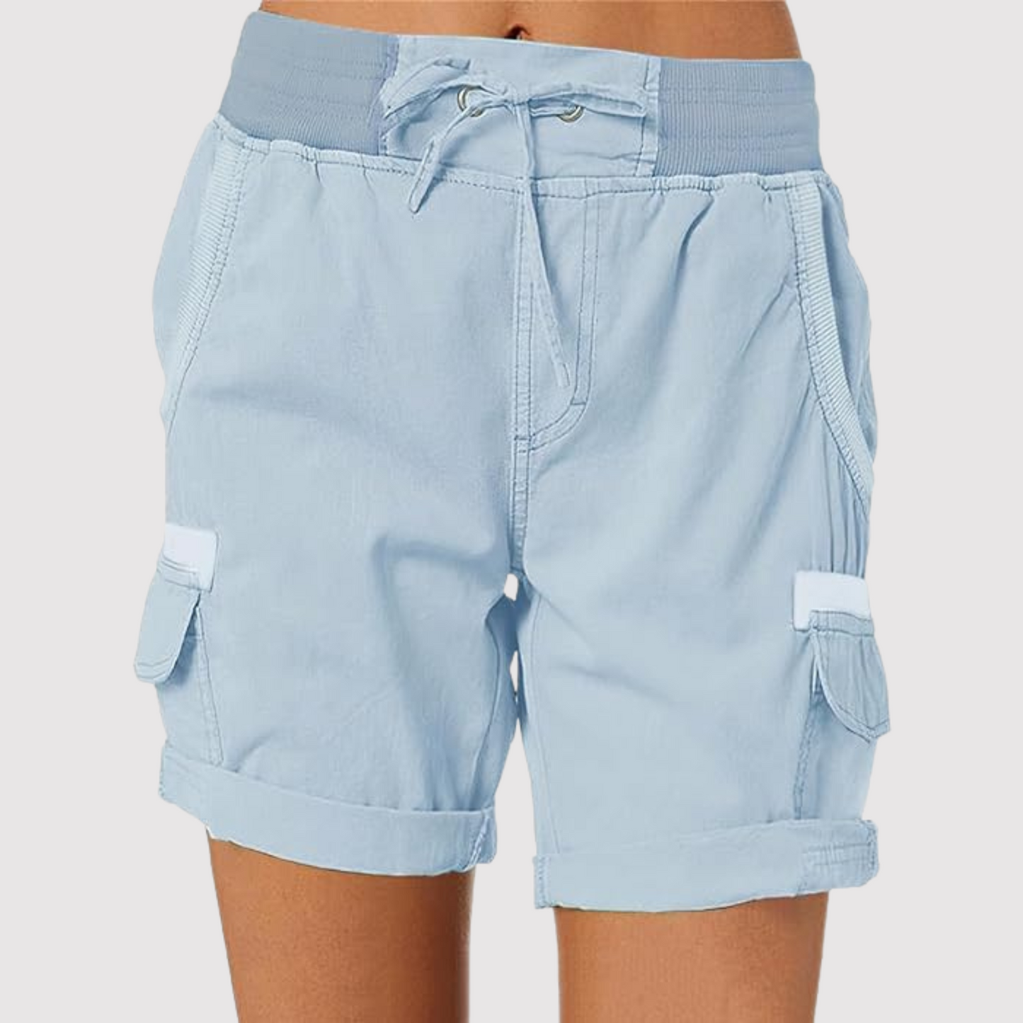 Hester - Pantalones cortos cargo para mujer