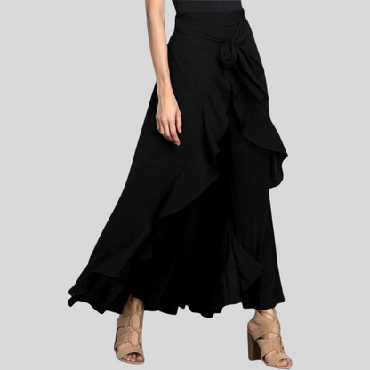 Pantalones palazzo para señora