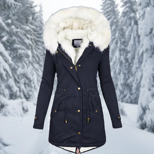 Chaqueta de invierno para mujer media|larga