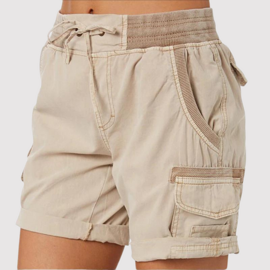 Hester - Pantalones cortos cargo para mujer