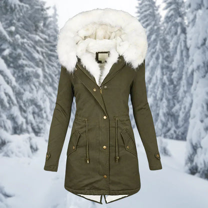 Chaqueta de invierno para mujer media|larga