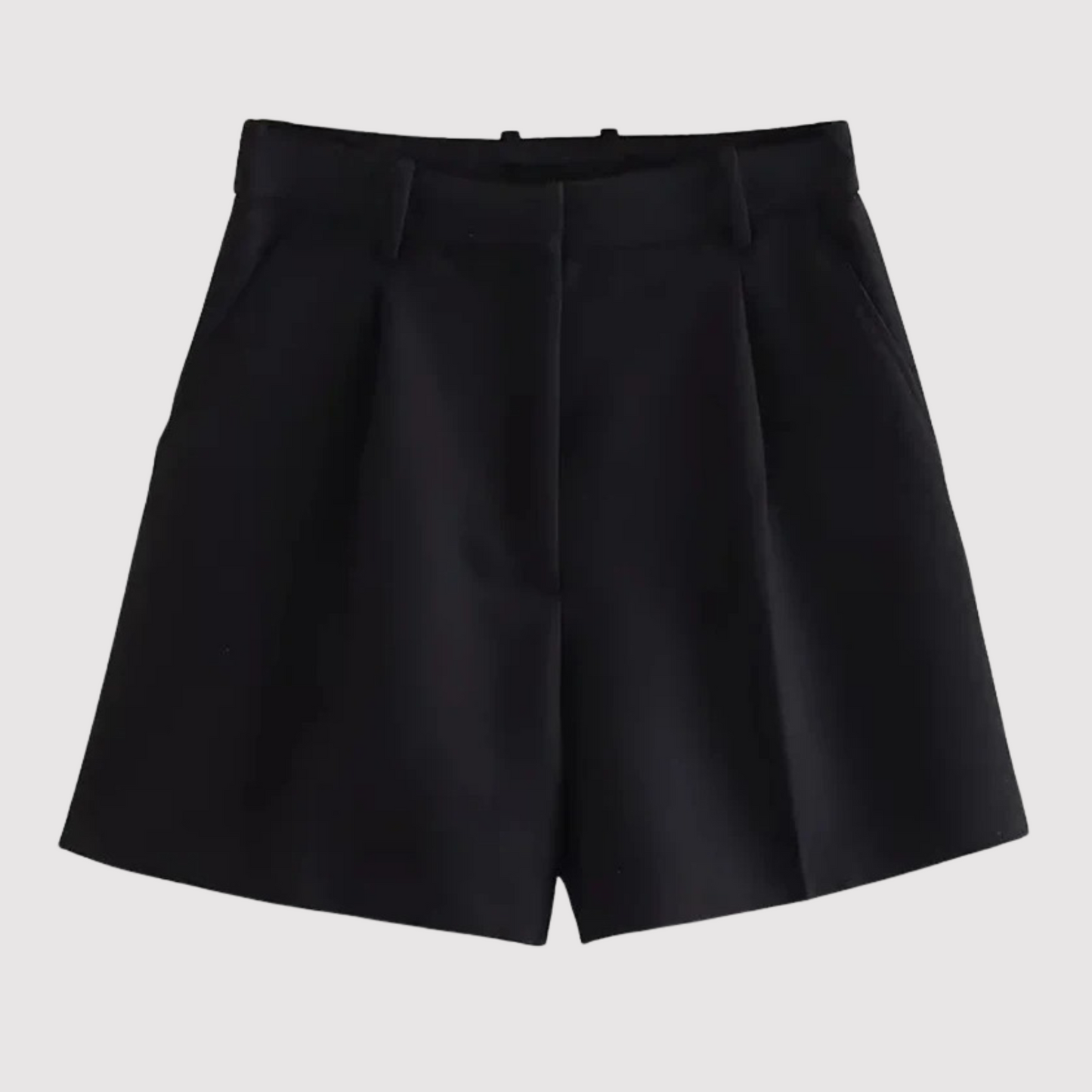 Pantalones cortos de moda con cintura alta