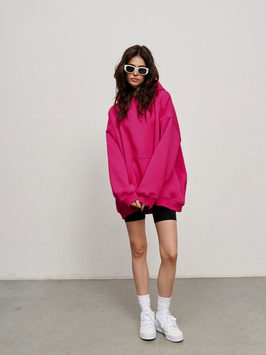 Elisa | Cómoda sudadera oversize con bolsillo delantero - ideal para otoño/invierno