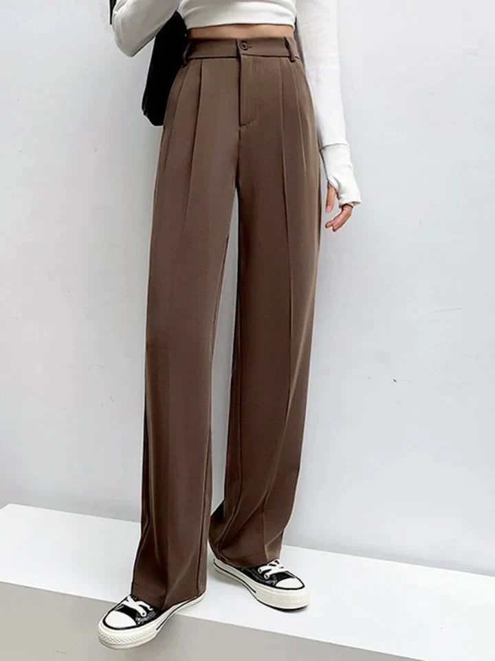 Pantalones de talle alto para mujer
