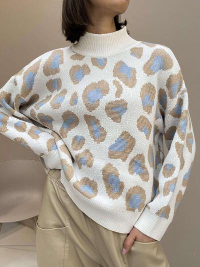 Alivia - Cálido jersey de cuello alto para mujer