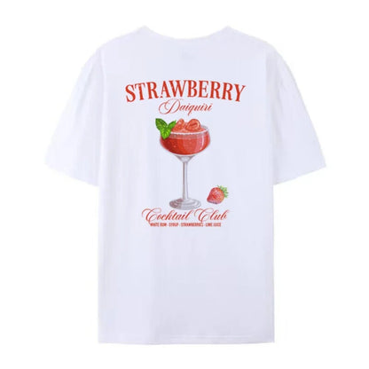 Camiseta | Oversized Daquiri | Algodón, estampado único en la espalda | Perfecta para días informales