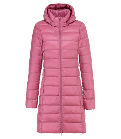 Arlithra™ | Chaqueta larga de plumón ligero