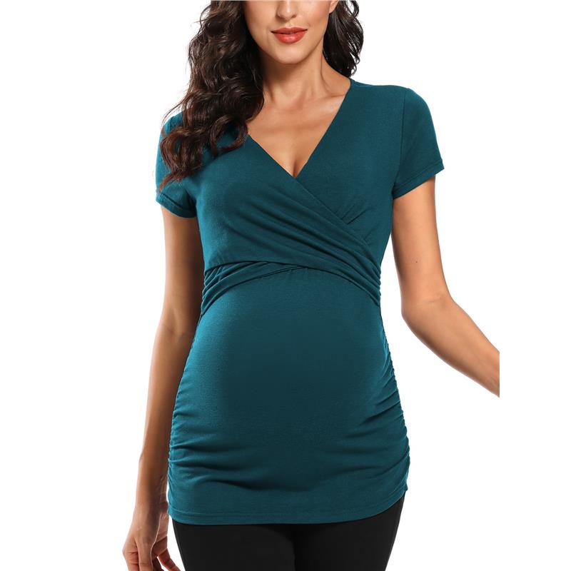 Camiseta de lactancia | Facilita la lactancia a través de aberturas en el pecho