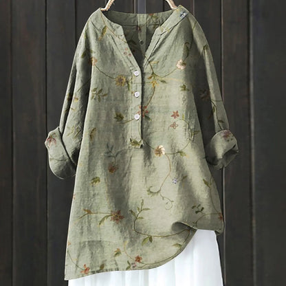 Qinna | camisa de lino y algodón