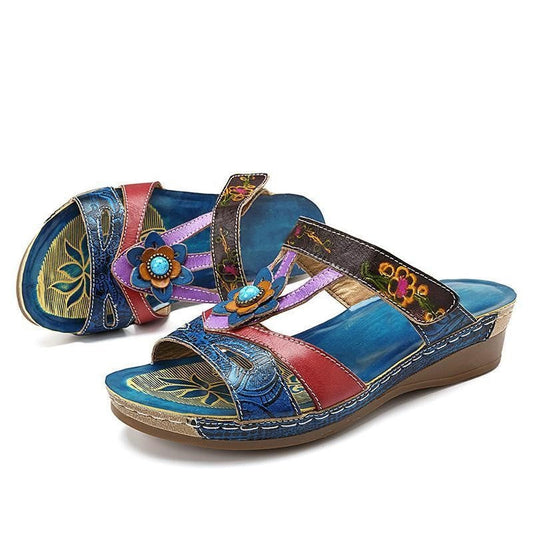 Cristina® | Sandalias coloridas y cómodas