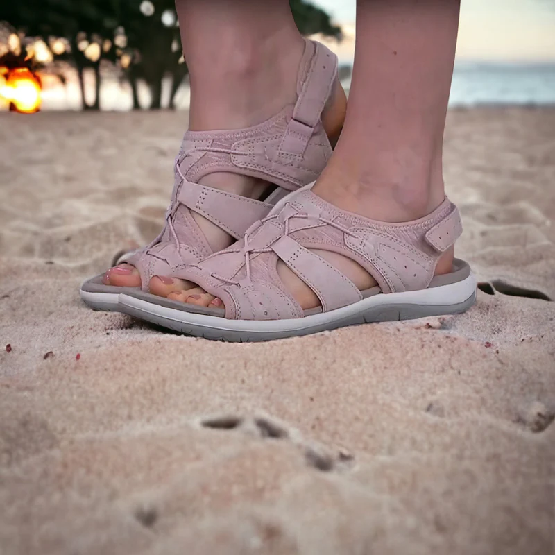 Ella | Sandalias con tiras Ultimate Comfort - Perfectas para cualquier viaje