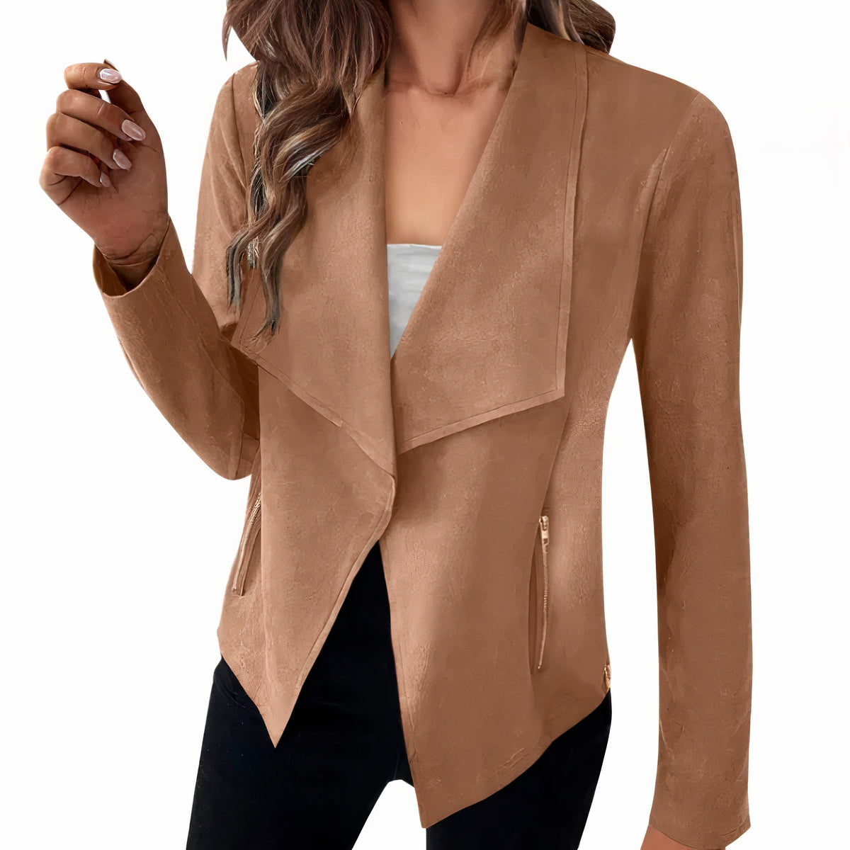 Blazer de ante para mujer | Saskia