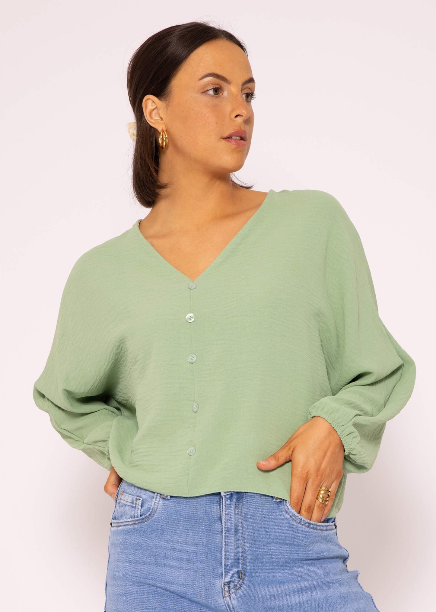 Lucy | Top fluido oversize