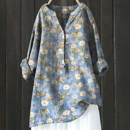 Qinna | camisa de lino y algodón
