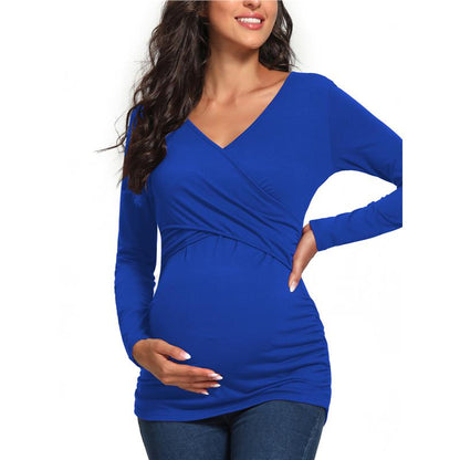 Camiseta de lactancia | Facilita la lactancia a través de aberturas en el pecho