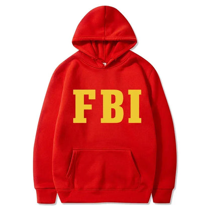 Paulo | Cálidas sudaderas unisex con estampado del FBI