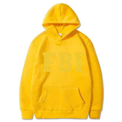 Paulo | Cálidas sudaderas unisex con estampado del FBI