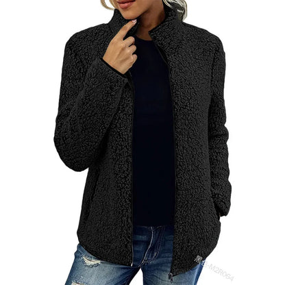 Chaqueta polar de invierno para mujer | tryne