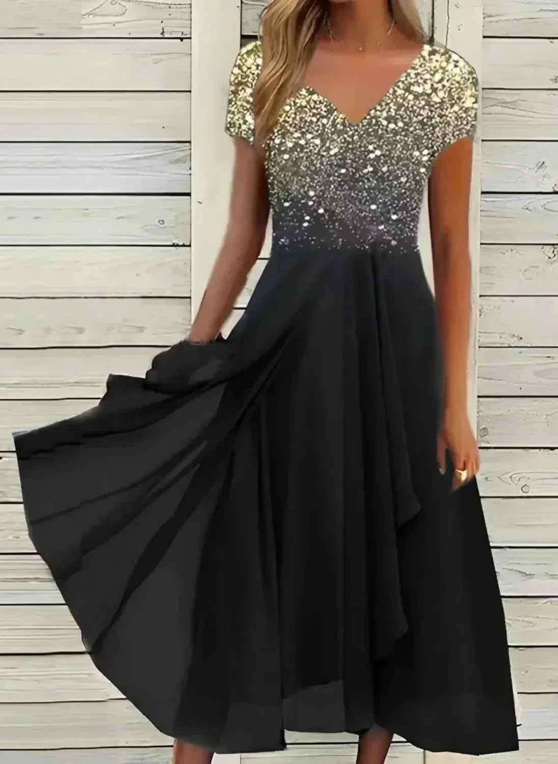 Vestido elegante con encanto intemporal y estilo versátil