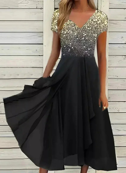 Vestido elegante con encanto intemporal y estilo versátil