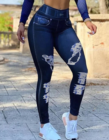 Vaqueros sin costuras Saqua de mujer