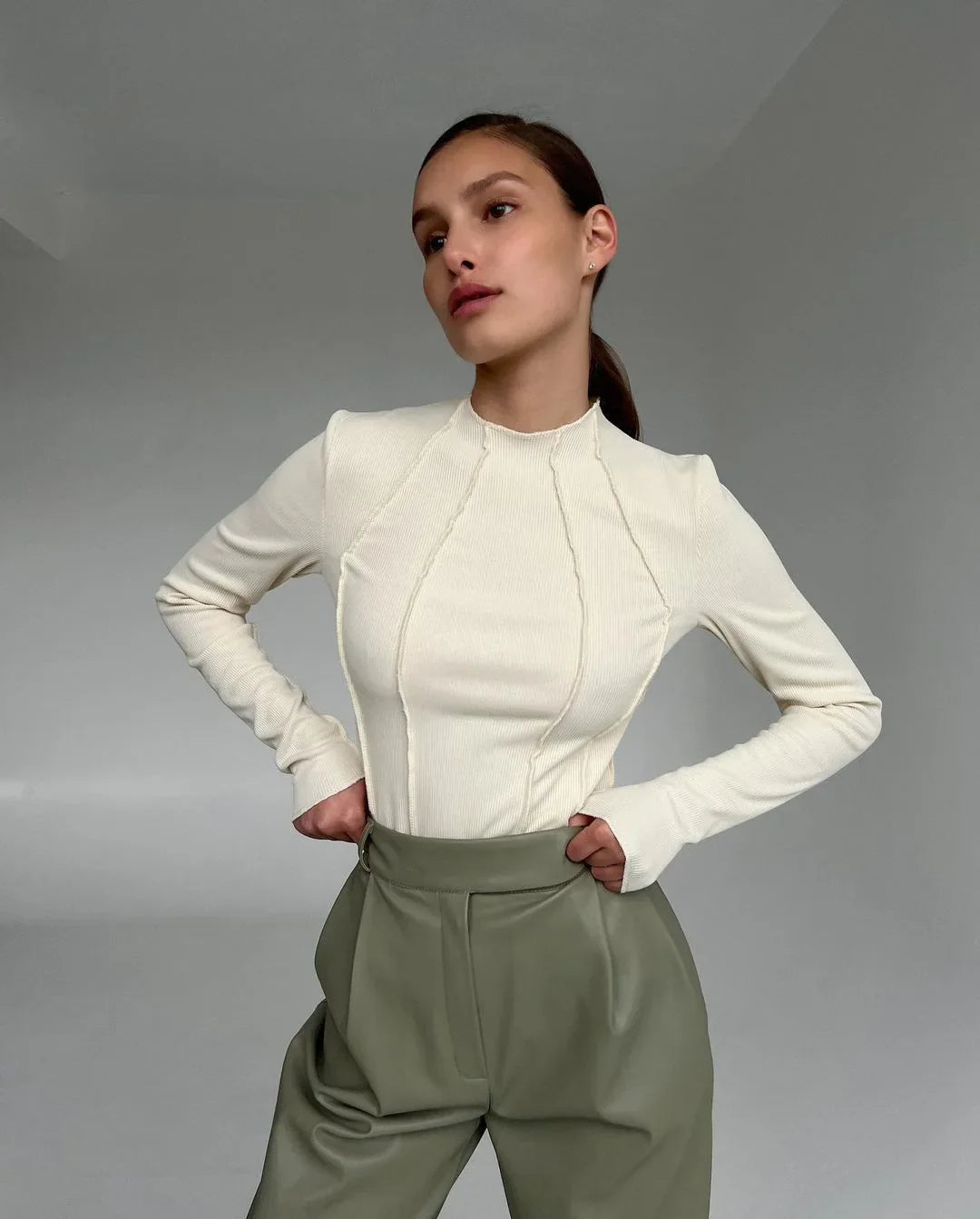 Kristine - top casual soft trendy
