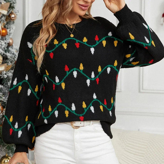 Adelin Jersey de Navidad para mujer